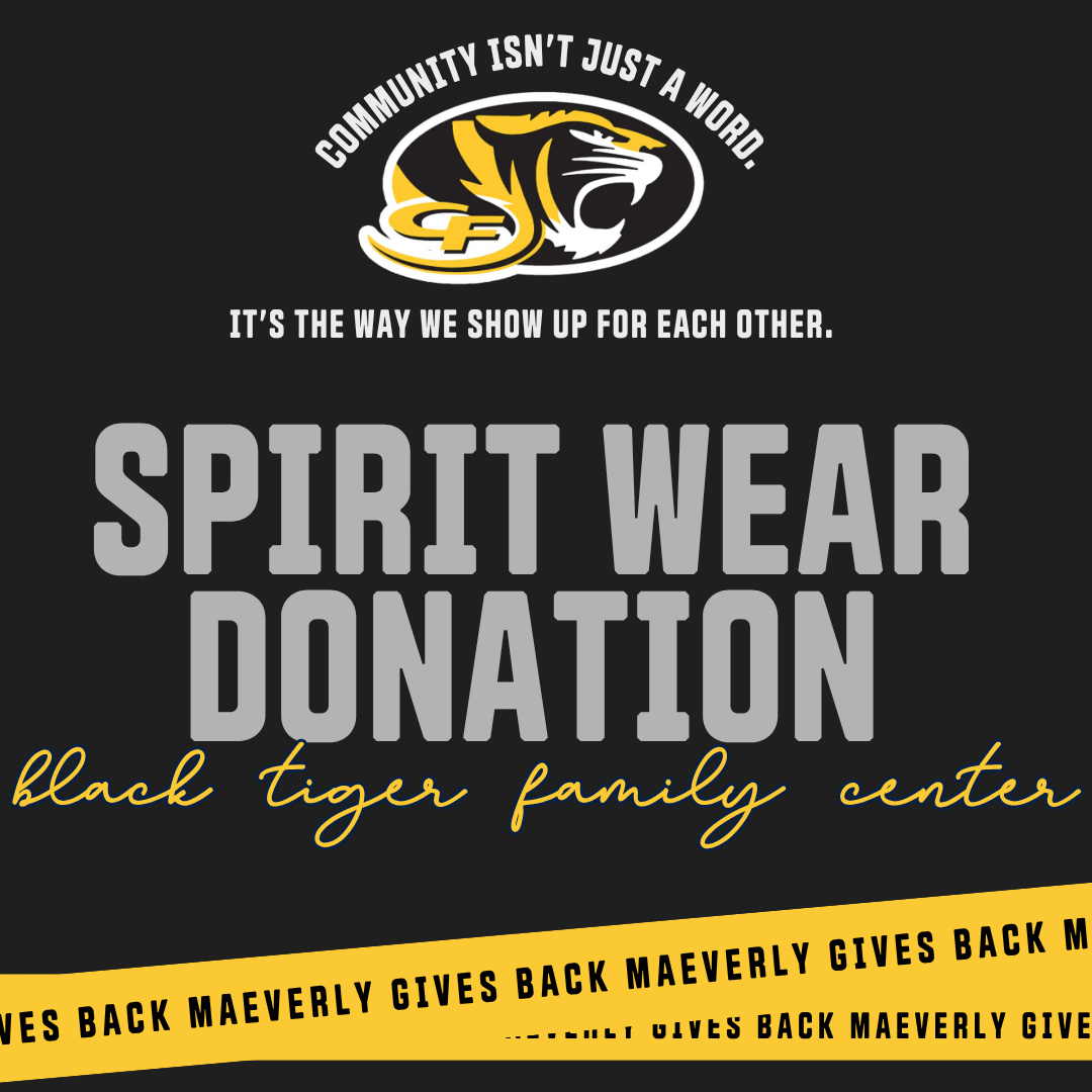 Spiritwear Donation  - Black Tiger Family Center