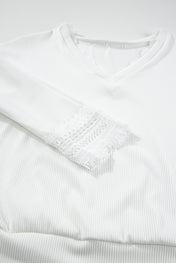 Lace Embrace V-Neck - PREORDER