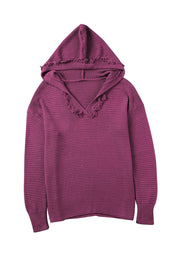 Fray the Day Hooded Knit Sweater - PREORDER