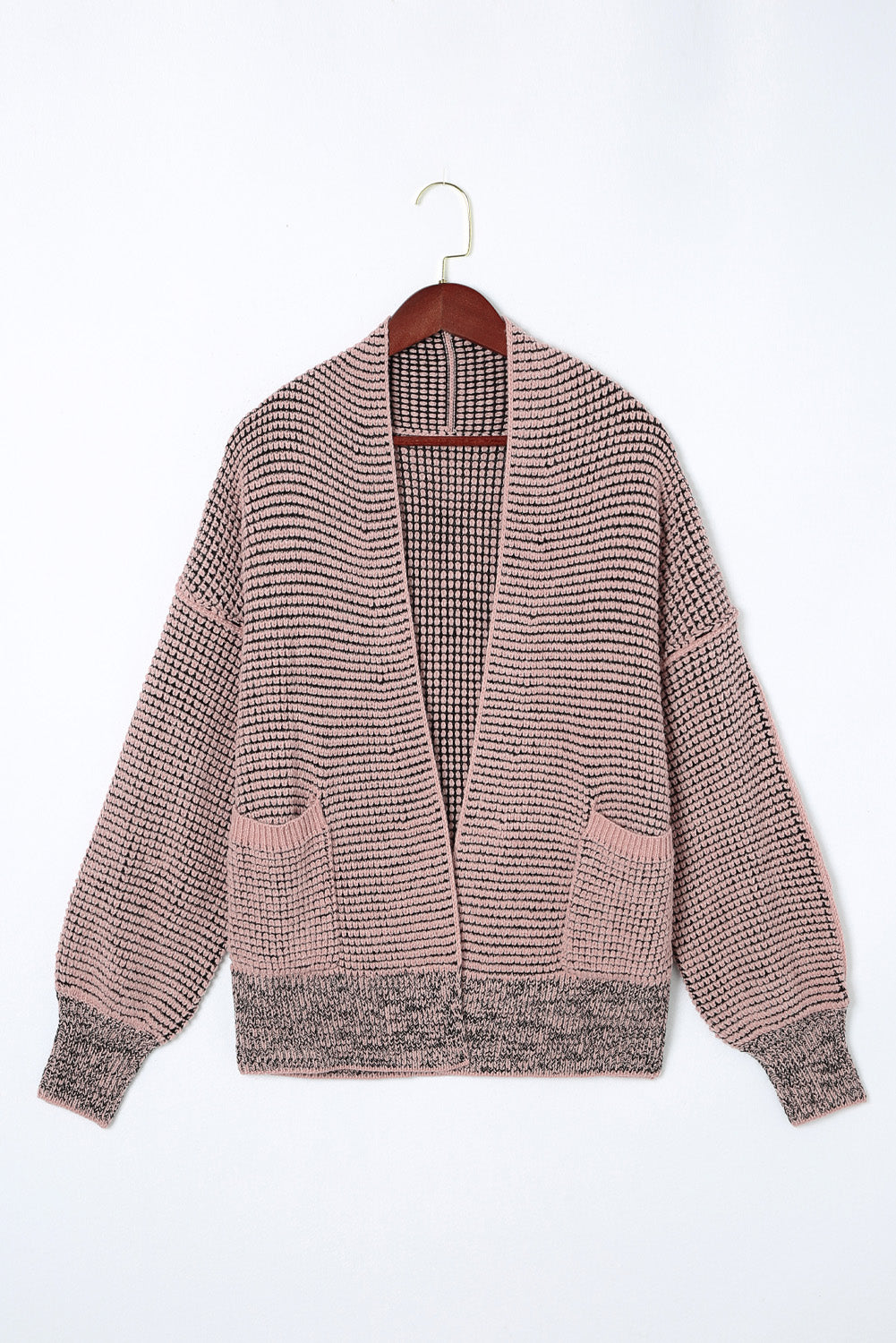 Contrast Trim Knit Cardigan  :  PREORDER