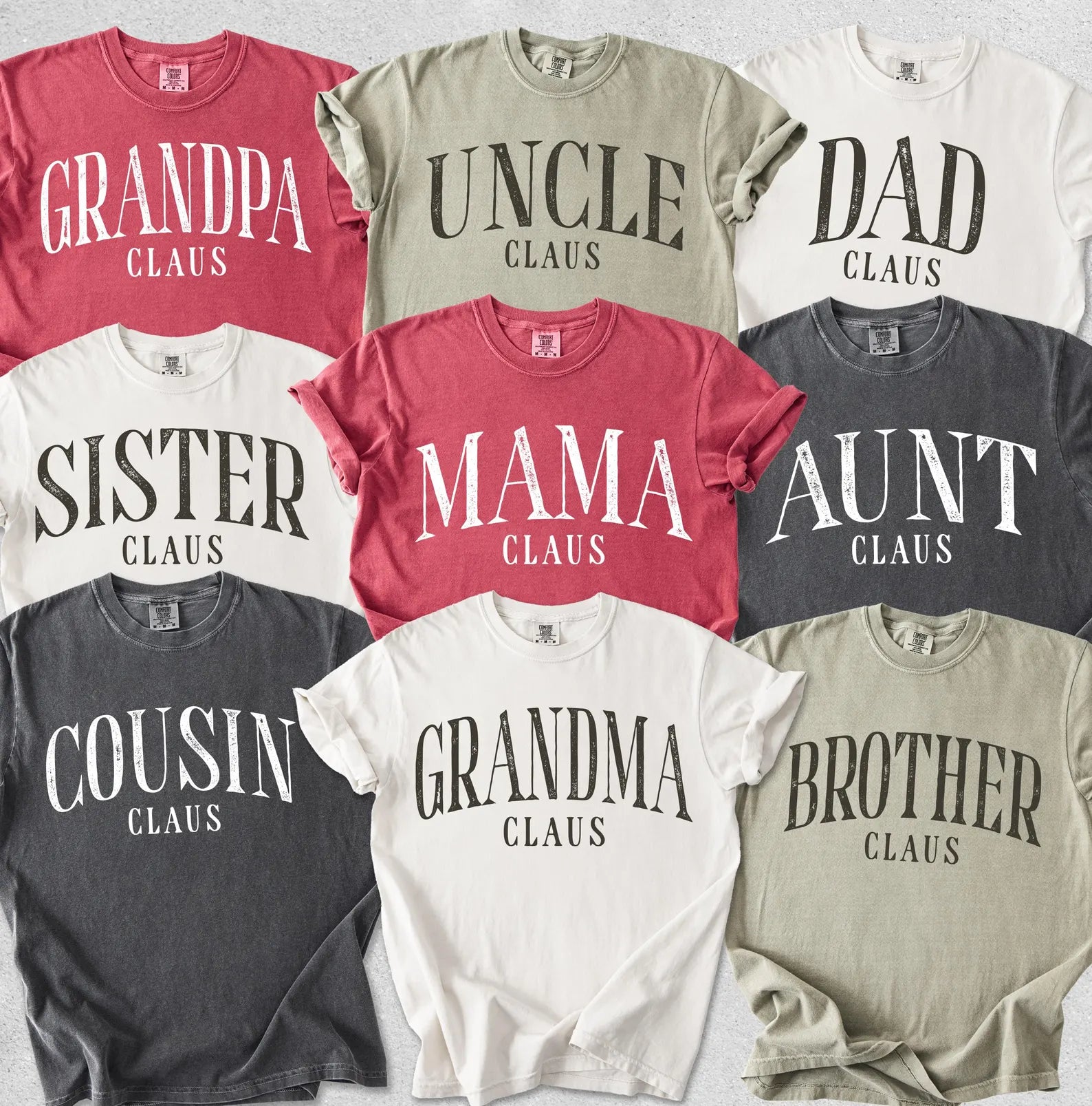 Family Claus Tee/Crewneck