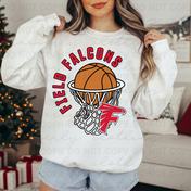 Field Falcons Bold Basketball Tee/Crewneck