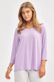 Dear Scarlett Signature Classic Round Neck Top