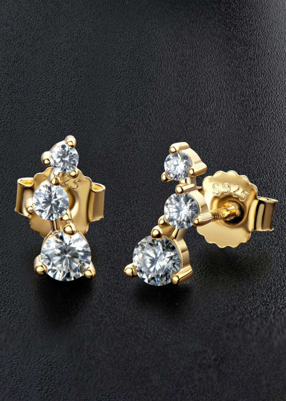 Adored Your Way Moissanite Stud Earrings