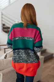 Keep it Cozy Striped Cardigan